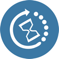 Symbol: Verfahrensdauer Symbol: Verfahrensdauer